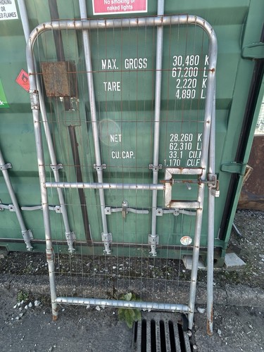 Heras fencing pedestrian gate - heras,